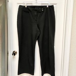 Eileen Fisher Black Ponte Knit Pant